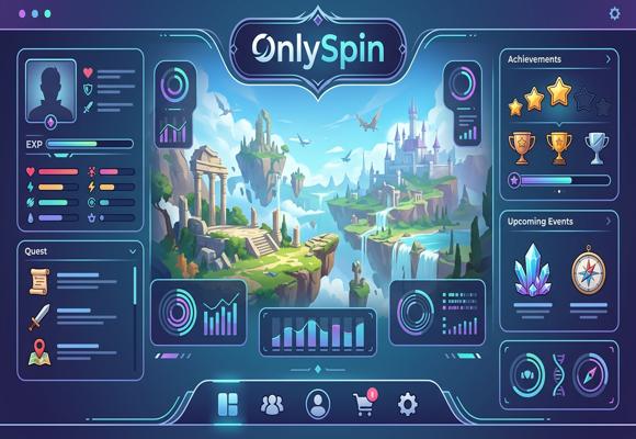 OnlySpin Platform Arayüzü – Oyun Dünyası